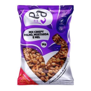 Imagem de Mix Crispy Torrado Sabor Mostarda e Mel - 1Kg - P&P FIT