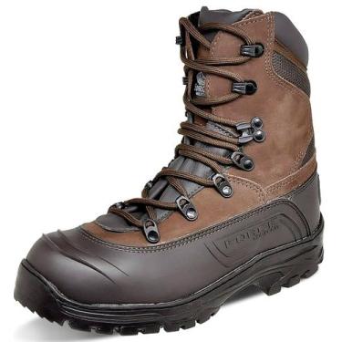 Imagem de Coturno Tático Marrom, Bota Militar, Ambiental, Camping. - Portal do M