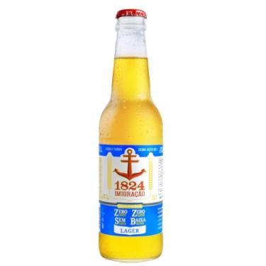 Imagem de CERVEJA IMIGRAÇÃO LAGER ZERO CARBO 355ML