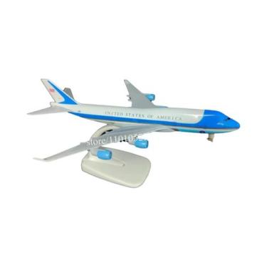 Imagem de Avião Emirates B777 - Modelo de Metal Die-Cast para Crianças (Escala 1