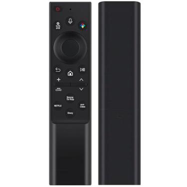 Imagem de Allimity Controle remoto de voz de substituição BN59-01386A compatível com LS03B QN700B Series Samsung Neo QLED 8K Smart TV (2022) com aplicativos de atalho - Netflix, Samsung TV Plus, Prime Video,