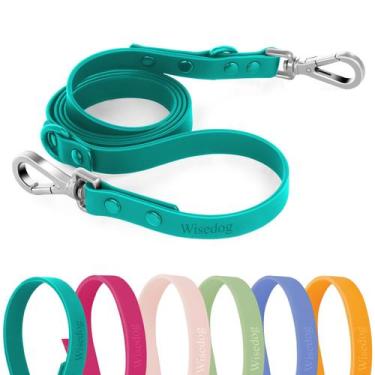 Imagem de Coleira para cães Wisedog à prova d'água padrão 1,5 m/1,8 m de comprim