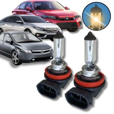 Imagem de Lâmpadas Halógena Original Farol de Milha H11 Honda Civic Todos - Shoc
