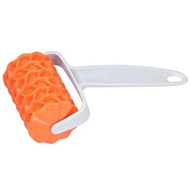 Imagem de AUNMAS Pequeno Pino de Rolamento, Rolo de Massa de Massa de de Plástico Reutilizável DIY para Assar Bolo, Fazendo Biscoitos de Sobremesas (Biscoitos listrados)