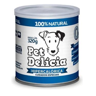 Imagem de Pet delícia ração úmida hipercalórica cães 320g