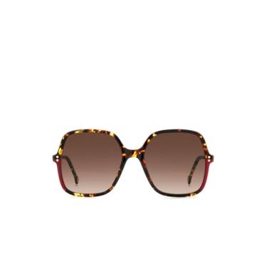 Imagem de CAROLINA HERRERA Óculos de Sol Unissex, Havana vermelha, 56