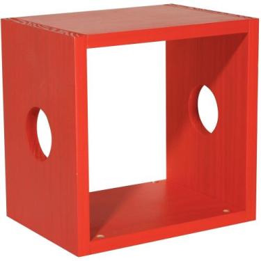 Imagem de Cubo Madeira Tramontina - Prateleira Estante Vermelho Tramontina