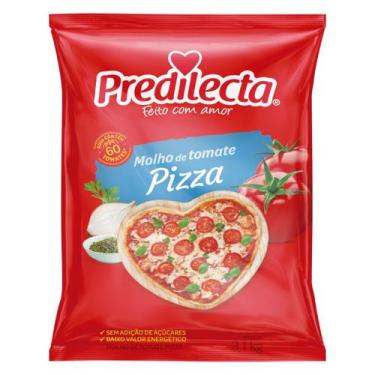 Imagem de Molho de Tomate p/ Pizza Predilecta Pacote 3,1kg