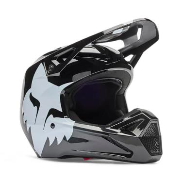 Imagem de Fox Racing Capacete Youth V1 Motocross Dirt Bike, Preto, Pequeno