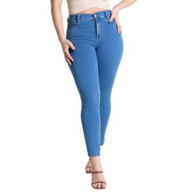 Imagem de Calça Jeans Sawary Cigarrete - 281261 - Azul 44, Azul, 44