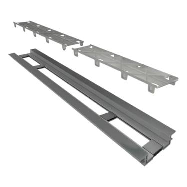 Imagem de Ralo Linear Invisível 130Cm Infinity Pvc Ralo