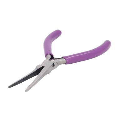 Imagem de Alicate de ponta de agulha de 15 cm de aço de alto carbono espelhado multifuncional mini alicate de joias