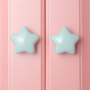 Imagem de Maçaneta de porta clássica, puxadores de armário, puxadores de gaveta, quarto infantil, puxadores de cozinha de guarda-roupa de móveis, maçanetas de cômoda, puxadores e puxadores de armário de