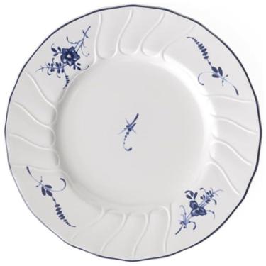 Imagem de Prato para Aperitivo 17 cm, Elegância e Praticidade em Sua Mesa com Formato Redondo e Material de Porcelana, Villeroy Boch, Branco e Azul