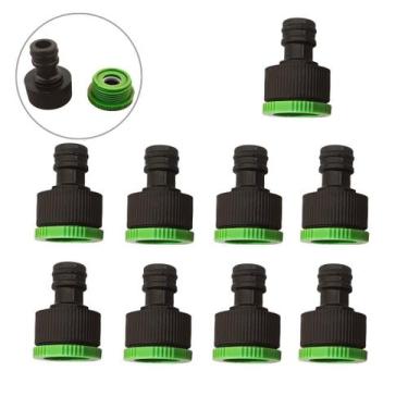 Imagem de Kit 9 Bico para Torneira 3/4 e 1/2 Adaptador Mangueira Rosca para jard
