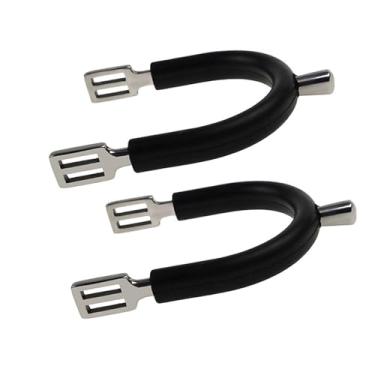 Imagem de Dynwave 2 Peças Esporas de Cavalo Acessório Equestre Decoração de Bota de Cavalo Esporas de Bota de Montaria