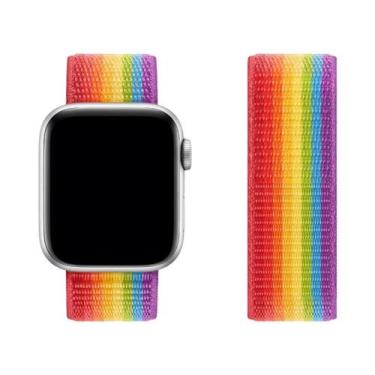 Imagem de Pulseira Para Apple Watch 40mm 41mm 42mm 43mm 44mm 45mm 46mm, Bracelet