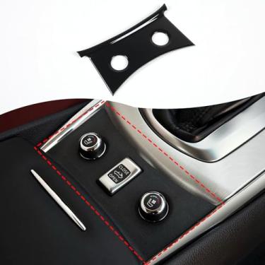 Imagem de Aotumcer Acabamento da tampa do botão de aquecimento do assento do console central compatível com Infiniti G37 AWD Coupe/Infiniti G37 AWD Coupe/2009-2013 Infiniti G37 AWD Sedan/Infiniti G25 2011 2012