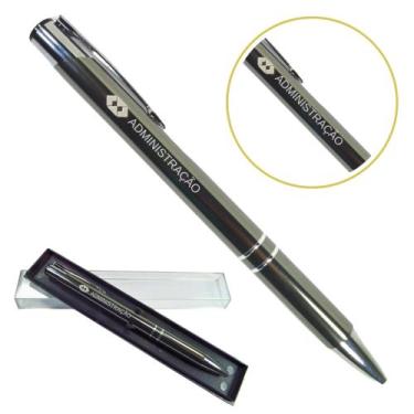 Imagem de Caneta Personalizada Cursos Metal Profissional Coloridas Administração