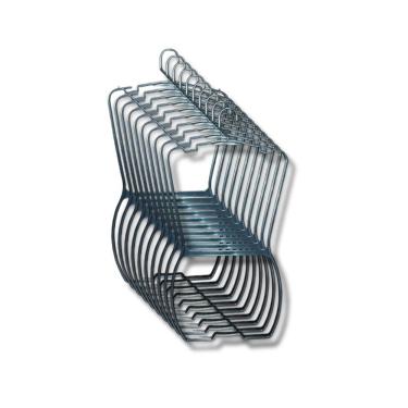 Imagem de Kit 50un. Cabide Silhueta Adulto Pp Preto