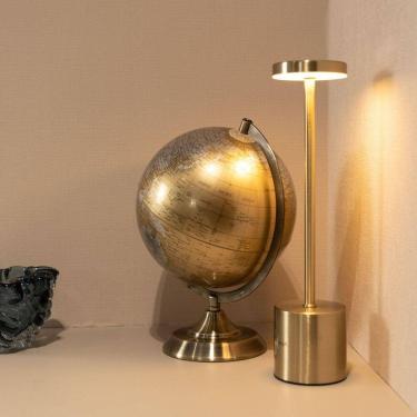 Imagem de Luminária Mesa Led 3 Tons Cosmos 8X35Cm Touch Carrega Usb