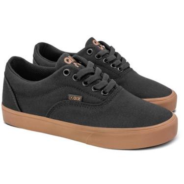 Imagem de Tênis Qix Sunset Vulcanizado Preto Natural Original, Preto, 38