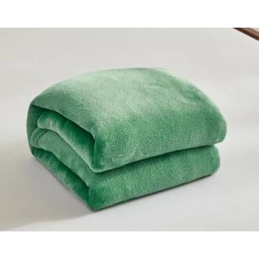 Imagem de Cobertor Casal Manta Microfibra Fleece (Verde)