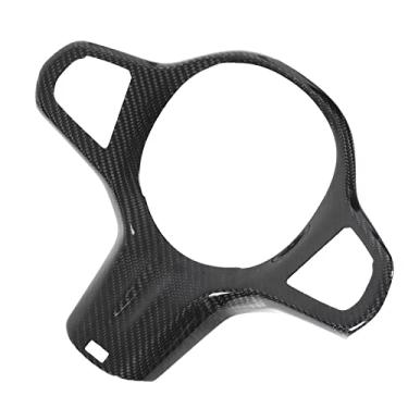 Imagem de aqxreight Guarnição da Tampa do Volante Em Fibra de Carbono Seca para Decoração de Interiores de Carro Substituição para X5 M Sport G05 2020+ 2020+ para Série Sport G20 3 Substituição para
