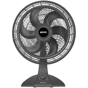 Imagem de Ventilador de Mesa 40cm Arno Turbo Force VF48 6 Pás 3 Velocidades Cinza