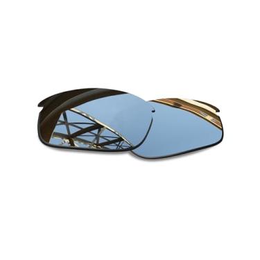 Imagem de SmartVLT Lentes de substituição polarizadas revestidas de titânio prata AR para óculos de sol Oakley Bottle Rocket OO9164