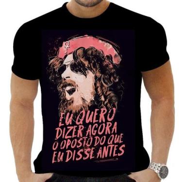 Imagem de Camiseta Camisa Personalizada Rock Metal Raul Seixas 17 - Zahir Store,