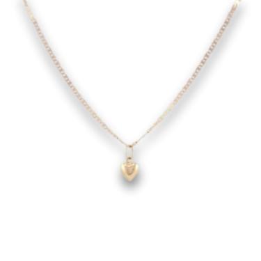 Imagem de Pulseira Feminina Piastrine em Ouro 18K 750 com Pingente de Coração 18 cm Joia Autêntica com Certificado Delicada, Elegante e Resistente