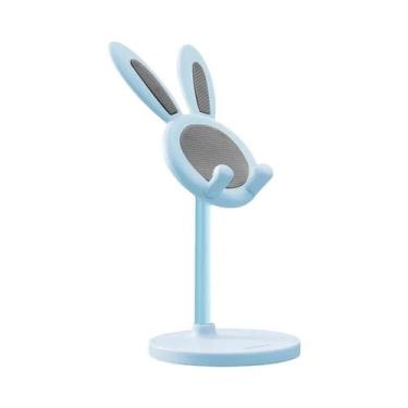 Imagem de Suporte De Telefone Em Forma De Coelho Ajustável Para Mesa Acessórios 