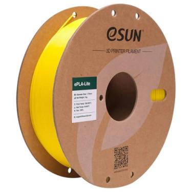 Imagem de Filamento Para Impressora 3d PLA Lite Esun 1kg 1.75mm Cor Amarelo Yellow