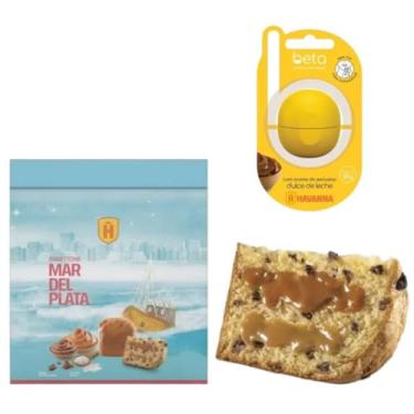 Imagem de Combo Panettone Havanna Mar del Plata 700G + Hidratante Labial Beta Havanna Doce de Leite 9,5g