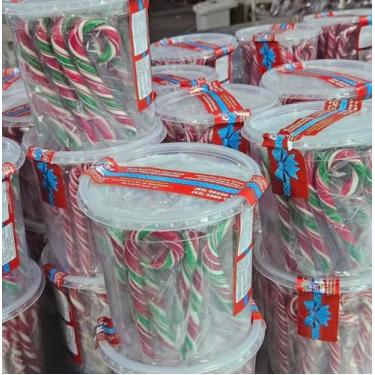 Imagem de Pirulito Bengala Natalina Carrossel com 25 unidades