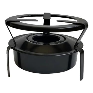 Imagem de Fogareiro A Álcool Portátil Espiriteira Camping Pesca Fogão