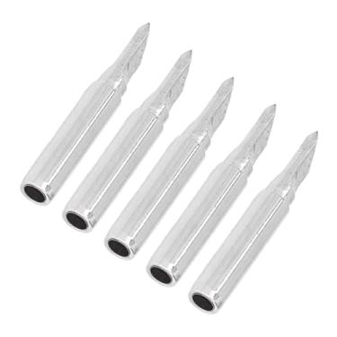 Imagem de Cryfokt Pontas de Ferro de Solda, Rápida Condução de Calor, Juntas de Solda Suaves para Estação de Ferro de 936, 5 Peças de Cobre Série 900m (Fio de faca-K)