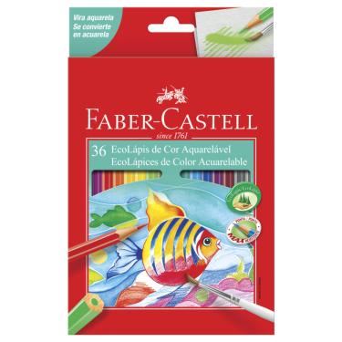 Imagem de Ecolápis de Cor Aquarelável 36 Cores - Faber-Castell