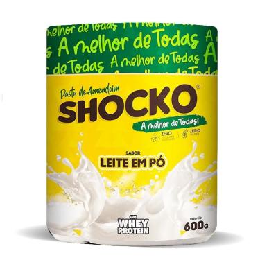 Imagem de Pasta de Amendoim com Whey Protein Shocko 600g-Unissex