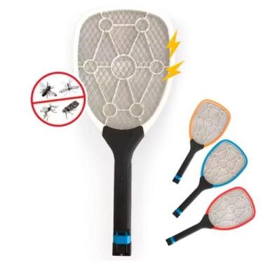 Imagem de Raquete Elétrica Recarregável Mata Mosquito Pernilongo - One.x