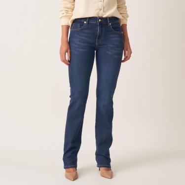 Imagem de Calça Jeans Confort Reta Judy Basica Cintura Média-Feminino