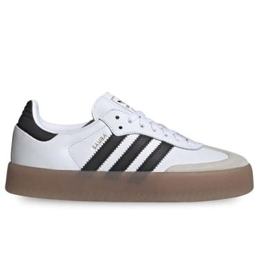 Imagem de adidas Sapato casual feminino Sambae W JI1349 branco, Multi, 25.5 cm