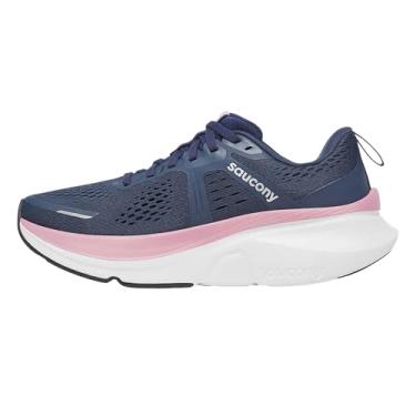 Imagem de Saucony Tênis feminino Guide 18, Azul marinho/orquídea, 36