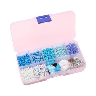 Imagem de Kit De Fazer Pulseira De Amizade Ursinho 866 Peças DIY Com Miçangas De