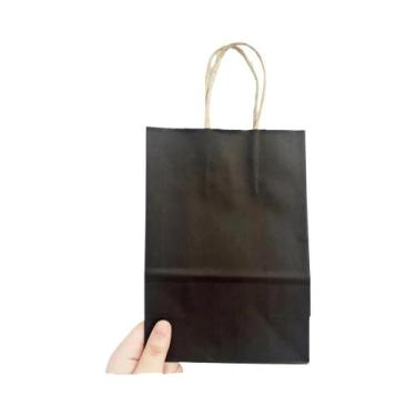 Imagem de Sacolas De Presente Coloridas De Papel Kraft Com Alças Para Festas De 