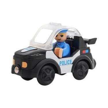 Imagem de Conjunto De Brinquedos De Trilhos De Trem De Madeira Com Cena De Simul