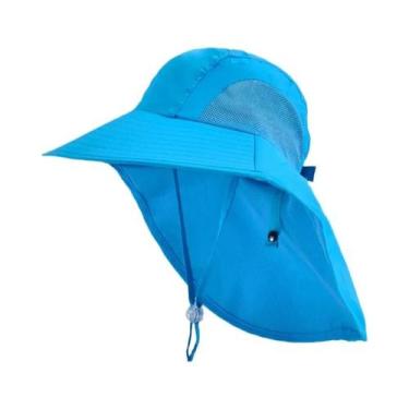 Imagem de Chapéu De Sol Unissex Para Crianças Com Proteção UV E Aba Larga Para P