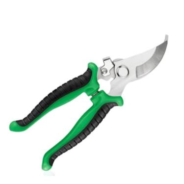 Imagem de Tesoura De Poda Profissional Ferramenta Para Jardinagem(Verde,1 Unidade)