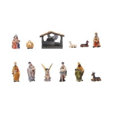 Imagem de Presépio De Resina: Nascimento De Jesus, Estátuas Sagradas Para Decora